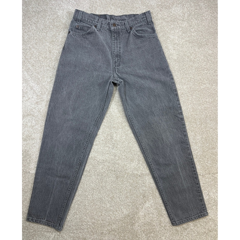 Vtg 1994 Levi 550 Mens Jeans Orange Tab 33x30 Relaxed Fit Tapered Leg Gray USA‎